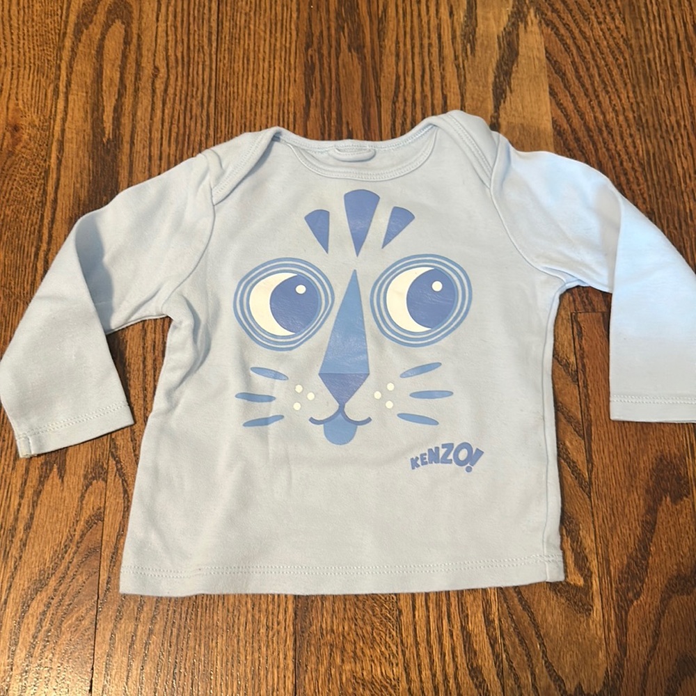 Kenzo light blue t-shirt size 18months runs small